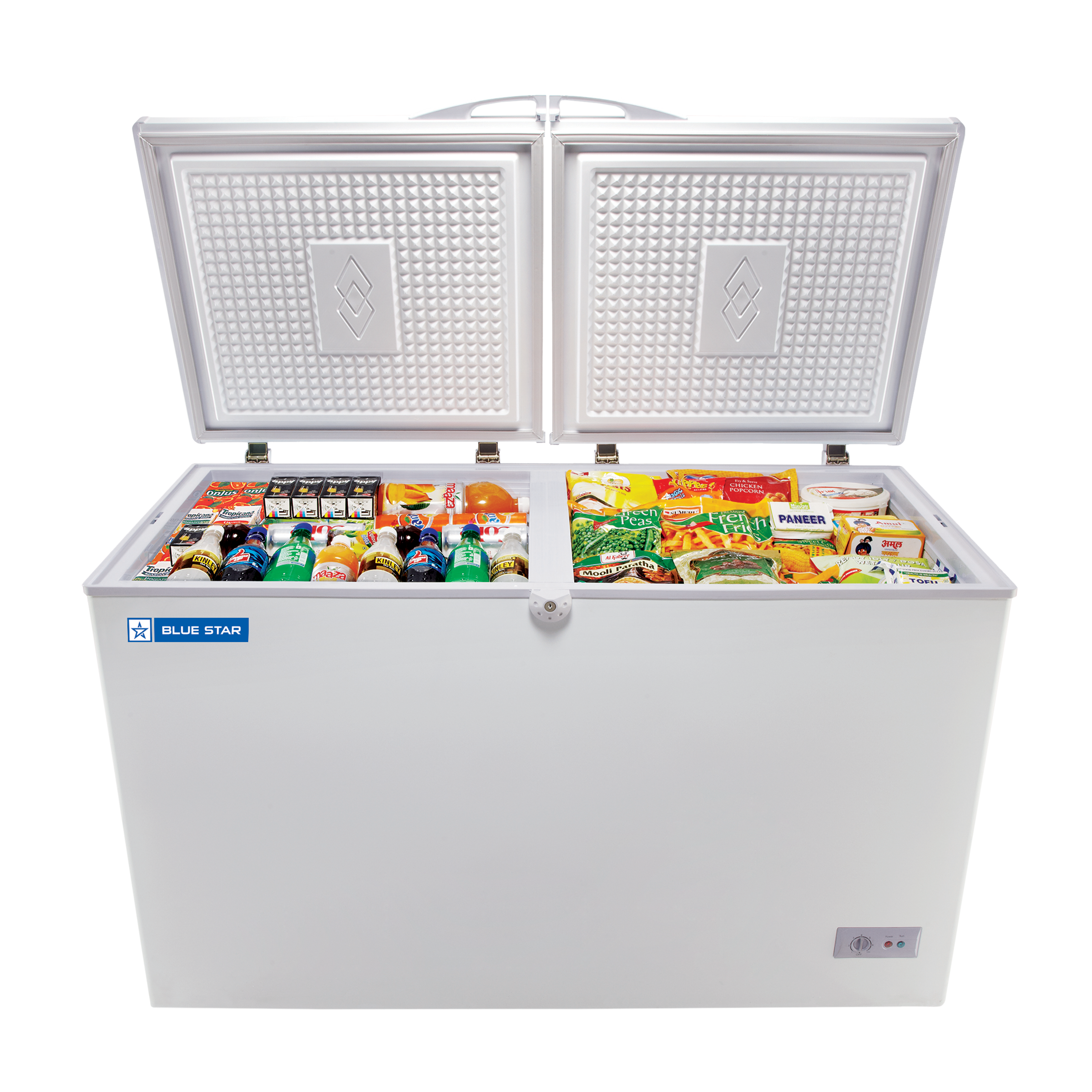 Buy Bluestar 335 Litres Double Door Chest Freezer Direct Cooling